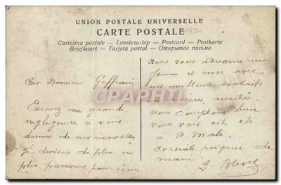 Mulher em vestido verde — 'Vive la Sainte Paul' — Paris, Série 46 — Verso