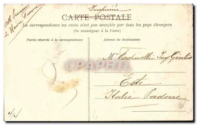 Nossa Senhora — Le Havre — E.B.Z. 54 — editor E.B.Z. — Verso