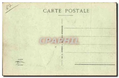 Estrasburgo - A Catedral (Lado Sul) — editor Ch. Berberet, n°6 — Verso