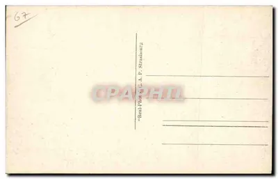 Strasburg — Część Petite France — C.A.P. nr 431 — Rewers