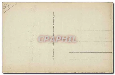 Strasburg — Katedra — Astronomiczny zegar — C° Almanachs des Arts Photographiques, Strasburg — Rewers