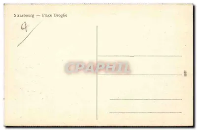 Strasburg — Plac Broglie — 67 — Rewers