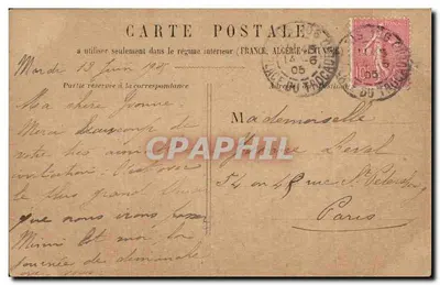 PARYŻ - Oper — widok budynku — wydawca St. Emmanuelle, nr 112 — Rewers