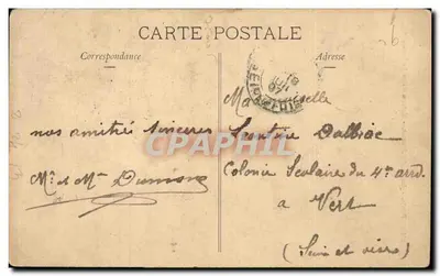 Paris - Jardim das Plantas - Museu de História Natural — editor V. BOURGEOIS, n° 144 — Verso