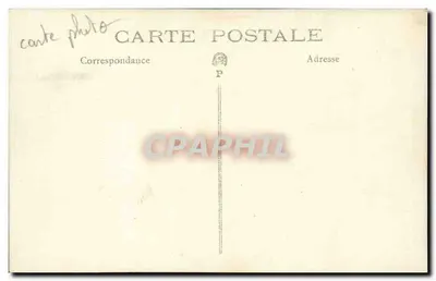 Familia — retrato al aire libre — Tarjeta postal — Reverso