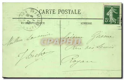 Parijs (1e) — De Place du Châtelet en de Boulevard Sébastopol — LL. — N° 114 — Achterkant