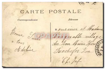 Paris - Rue St-Lazare e Hotel Terminus — C.A. — n°125 — Verso