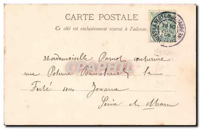 Paryż — La Madeleine — wydawca A. Turtlio, Paryż — Rewers