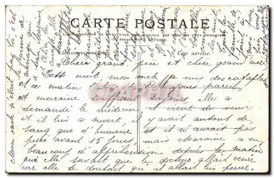 Paryż — La Madeleine — Wydawca nieznany, numer serii nieczytelny — Rewers