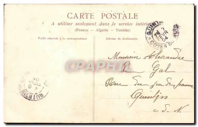 Duas jovens moças — com buquê — Héliotypie Dugas, Nantes — Verso