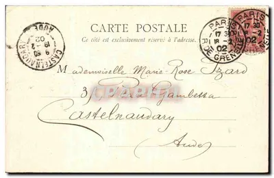 Wielki Pałac Sztuki — Paryż — B.F. Paryż n°36 — Rewers