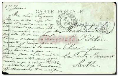 Paryż — Place des Victoires — LL. n°384 — Rewers