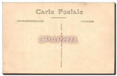 Parijs — Uitzicht over de Seine — Fototipia C. Jeanette, Parijs — Achterkant