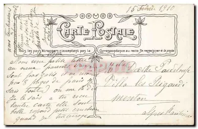 Nieuwe bruid — Verloren liefde — SERGAU Fot. n°3382 — Achterkant