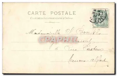 Dwie kobiety — Paryż — 16 lutego 1904 — bez widocznej wydawnictwa ani numeru seryjnego — Rewers