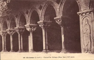 Moissac (L.-et-G.) - Cloisters of the Abbey (Mon. hist.) 12th century