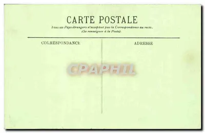 Parijs (VI) — De Academie van Geneeskunde — LL. n° 1341 — Achterkant