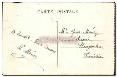PARIS — De Place de la Concorde — uitgever niet zichtbaar, serie-nummer 13 — Achterkant