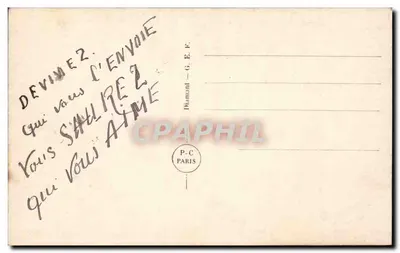 Um peixe marcado com um de rosa — Diamant — n°2964 — Verso