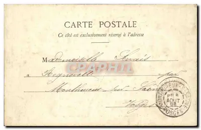 PARIS - Os Boulevards - Porta St-Martin — editor P. Demeune, n°76 — Verso