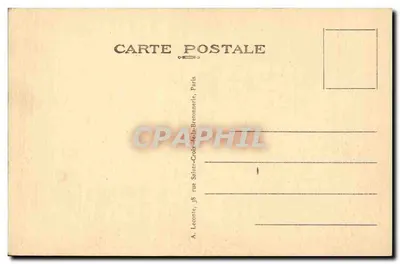 Paryż - Le Trocadéro — wydawca A. Leconte, 38 rue Saint-Croix-de-Bretomerie, Paryż — Rewers