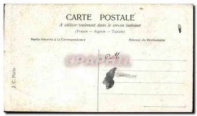 Wierność — Portret młodej dziewczyny — J.C. Paris — Rewers