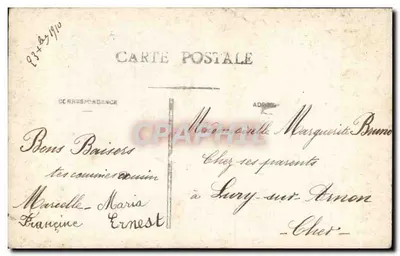 Grã-mãe e suas netas — editor H.X. n°3272 — Verso