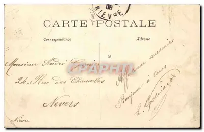 Paris — O Ponte Alexandre III e a Esplanada dos Inválidos — Editor desconhecido, n° 180 — Verso