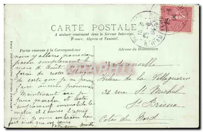 Parijs — Het Vaudeville en de Boulevard des Capucines — L'Imprimerie Nouvelle Photographique, n°86 — Achterkant