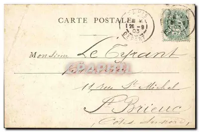 Paris — Boulevard dos Italianos — editor não identificado — Verso