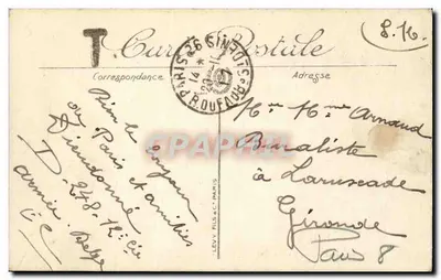 Parigi — La Via dei Campi Elyseei e i Cavalli di Marly — LL — Verso