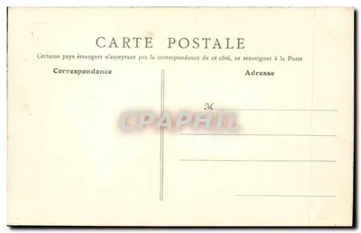 Paris - Palácio do Trocadéro — B. F. Paris, n° 45 — Verso