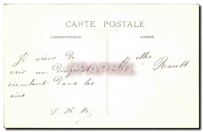 Paris-Auteuil — L'Église et le Monument d'Aguesseau — Éditeur : Paris-Auteuil, n° 101 — Verso