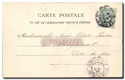 PARIS - Buttes-Chaumont — The Belvedere — anonymous publisher, n° 94 — Back