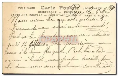 Paryż — Katedra Notre-Dame. Fronton — ND Fot. nr 97 — Rewers