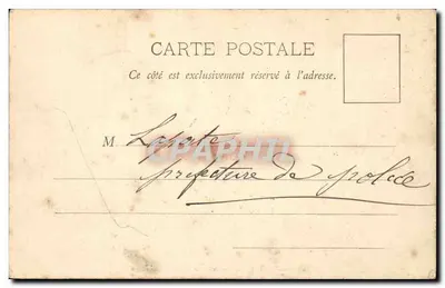 Most Hiszpański — Pireneje — Héliogravure Macon — Rewers