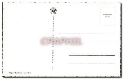 जिनेवा — सामान्य दृश्य — जेगर जिनेवा एडिशन संख्या 7022 — पीछे