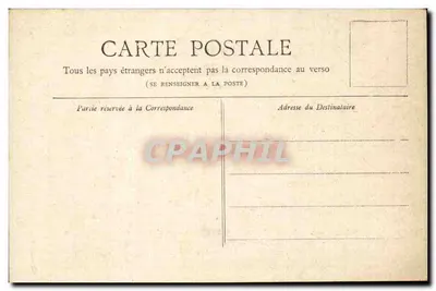 Monument van Gambetta — Parijs — Collectie Petit Journal — Achterkant