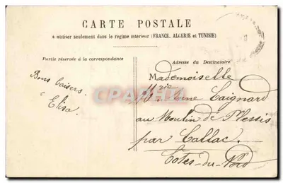 Notre-Dame — Paryż — H. L. n° 100 — Rewers