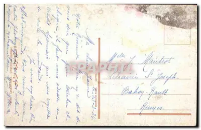 Vendedor de pães à porta de um cemitério — Editor: G. Léonard, n° 123 — Verso