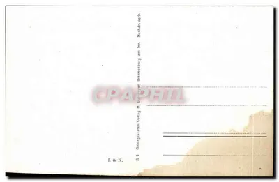 Brannenburg am Inn — widok panoramiczny z zamek i górami — Birkmeyer — Rewers