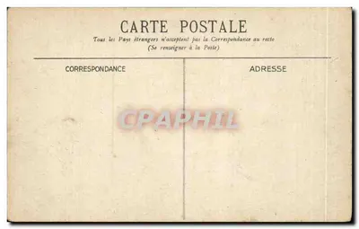 Paryż — Aleja Opery, widok Opery — wydawca Télégraphe, n°14 — Rewers