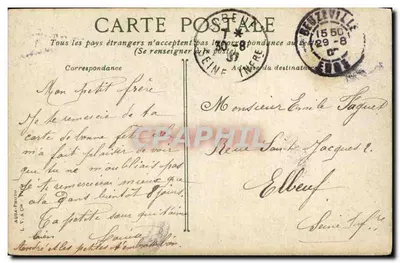 As Duas Irmãs — Rochas de Saint-Jacques — Editora L.V. & Cie, n° não visível — Verso