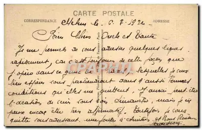 Zamek Vaux-le-Vicomte (Seine-et-Marne) — Kanały i brama ogrodu — n°37 — Rewers