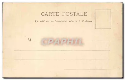 Versailles - A Galeria das Espelhos — G. Bihler, edição Bergerot et Cie, Nancy — Verso