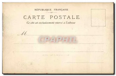 Paris — Palácio do Luxemburgo — editor não identificado — Verso