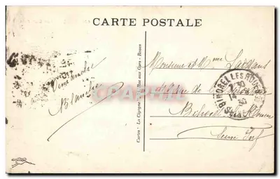 Widok na Rouen — n° 475 — Rewers