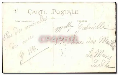 Lyon — Pomnik Dzieci — Garriar, wydawca, model zarejestrowany — Rewers