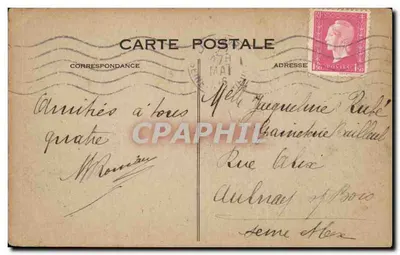 Pamiątka po żołnierzach z Havru i zwycięstwie francuskiej (1914-1918) — autor Pierre Poisson — G. M.; Havr — Rewers