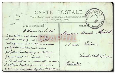 Le Havre — La Iglesia de Sainte-Adresse — LL. n° 182 — Reverso
